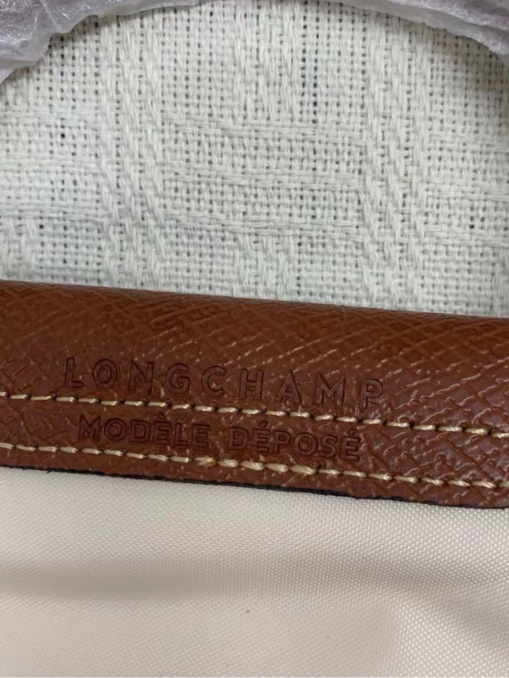 🥝Longchamp Cream Mini Crossbody Bag - Picture 4 of 5
